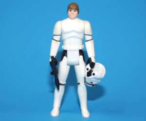 STAR WARS POTF LUKE STORMTROOPER DISGUISE 100% COMPLETE & ORIGINAL C8+ 1985 KENNER LAST 17 READ