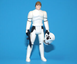 STAR WARS POTF LUKE STORMTROOPER DISGUISE 100% COMPLETE & ORIGINAL C8+ 1985 KENNER LAST 17 READ