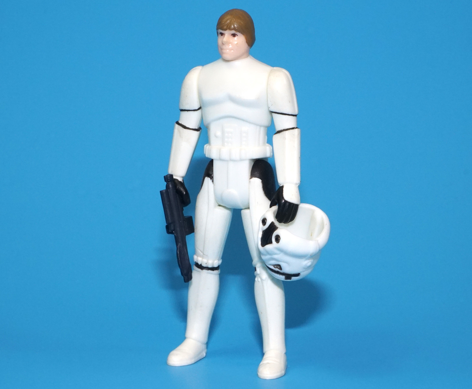 STAR WARS POTF LUKE STORMTROOPER DISGUISE 100% COMPLETE & ORIGINAL C8+ 1985 KENNER LAST 17 READ - Image 3