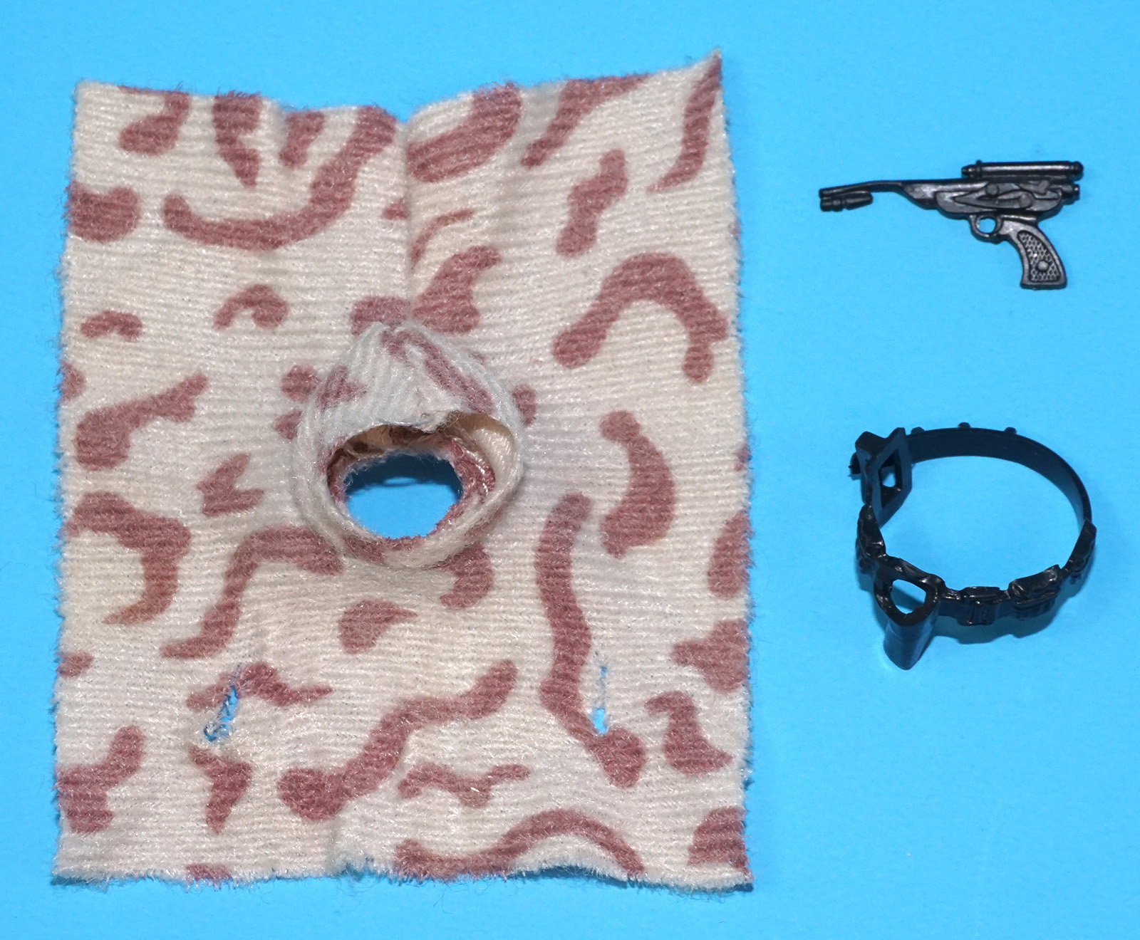 STAR WARS POTF LUKE BATTLE PONCHO 100% COMPLETE & ORIGINAL C9+ 1985 KENNER LAST 17 - Image 7