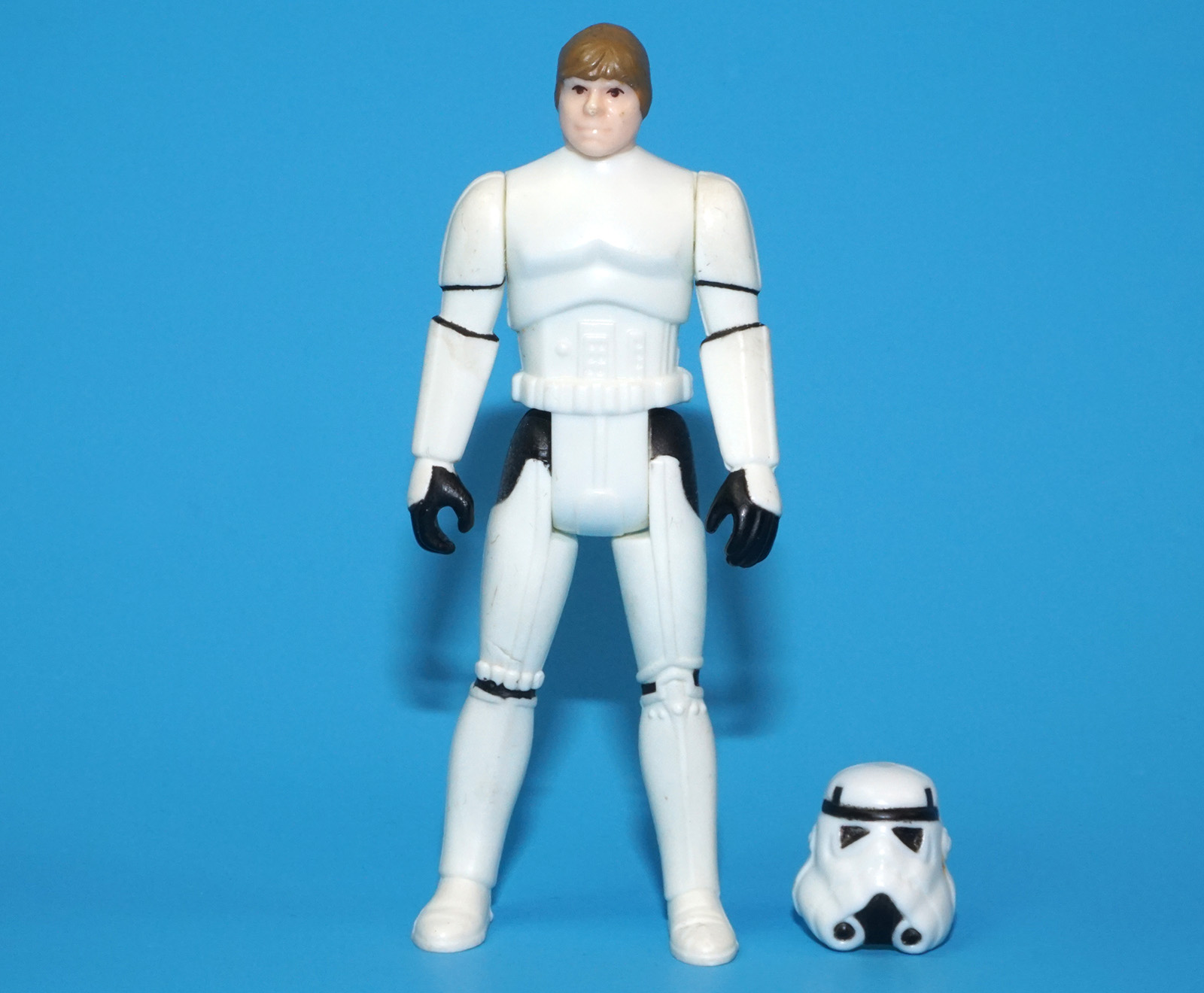 STAR WARS POTF LUKE STORMTROOPER DISGUISE 100% COMPLETE & ORIGINAL C8+ 1985 KENNER LAST 17 READ - Image 8