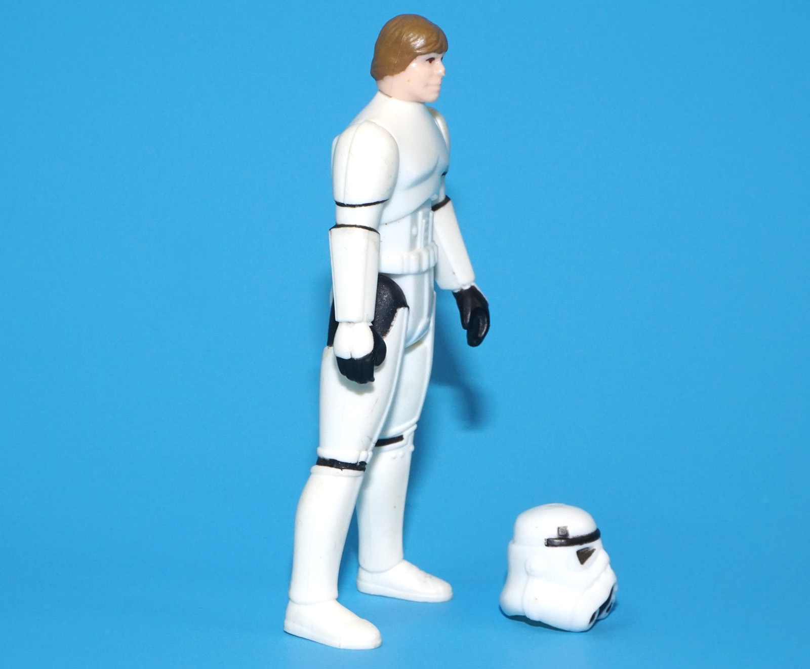 STAR WARS POTF LUKE STORMTROOPER DISGUISE 100% COMPLETE & ORIGINAL C8+ 1985 KENNER LAST 17 READ - Image 11