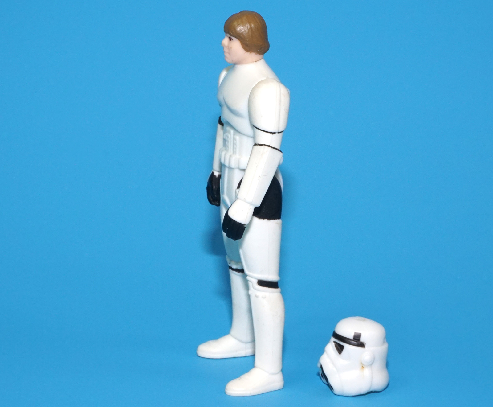 STAR WARS POTF LUKE STORMTROOPER DISGUISE 100% COMPLETE & ORIGINAL C8+ 1985 KENNER LAST 17 READ - Image 13