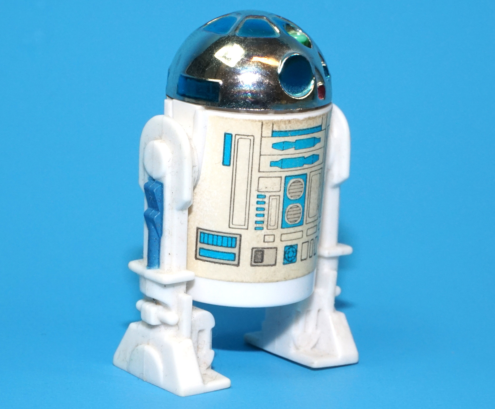 STAR WARS POTF R2-D2 POP-UP LIGHTSABER 100% COMPLETE & ORIGINAL C8+ 1985 KENNER LAST 17 - Image 3