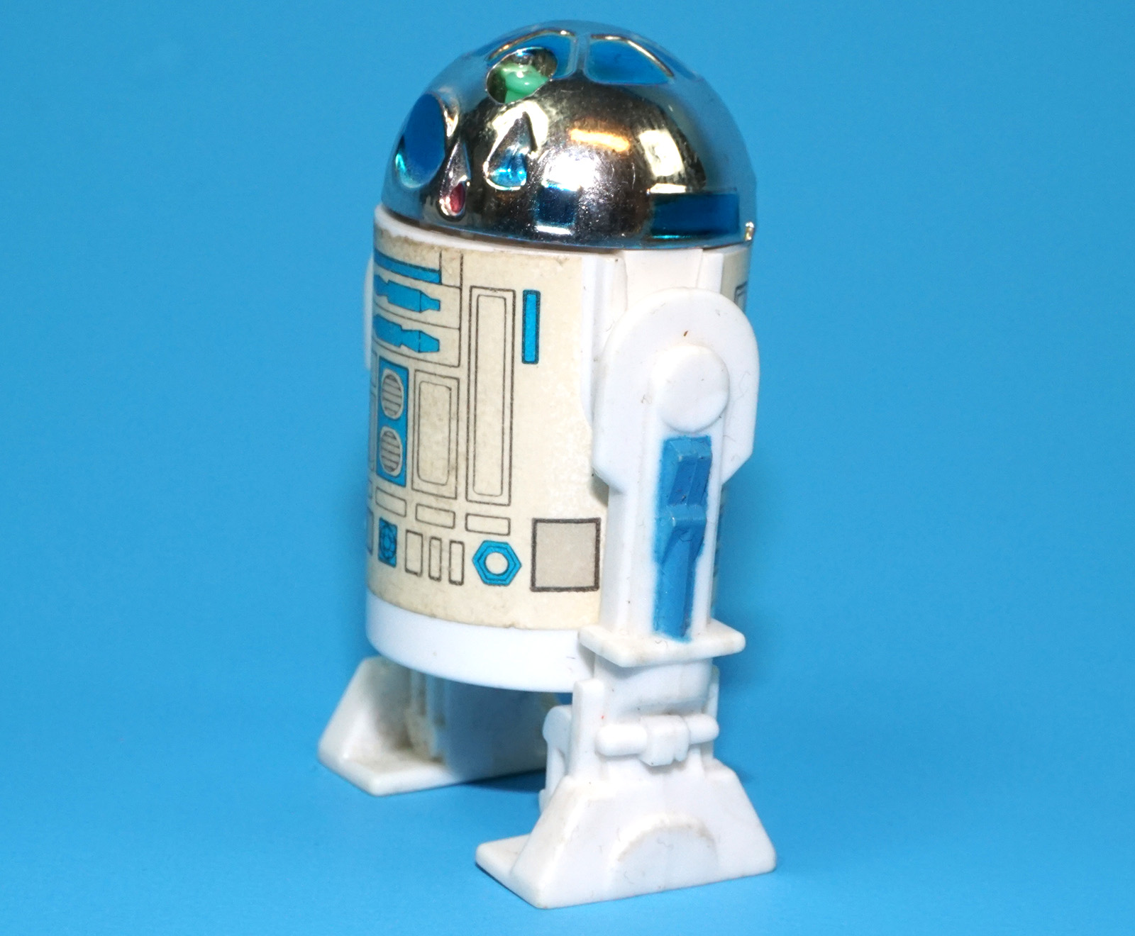 STAR WARS POTF R2-D2 POP-UP LIGHTSABER 100% COMPLETE & ORIGINAL C8+ 1985 KENNER LAST 17 - Image 4