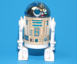 STAR WARS POTF R2-D2 POP-UP LIGHTSABER NEAR COMPLETE & ORIGINAL C8 1985 KENNER LAST 17