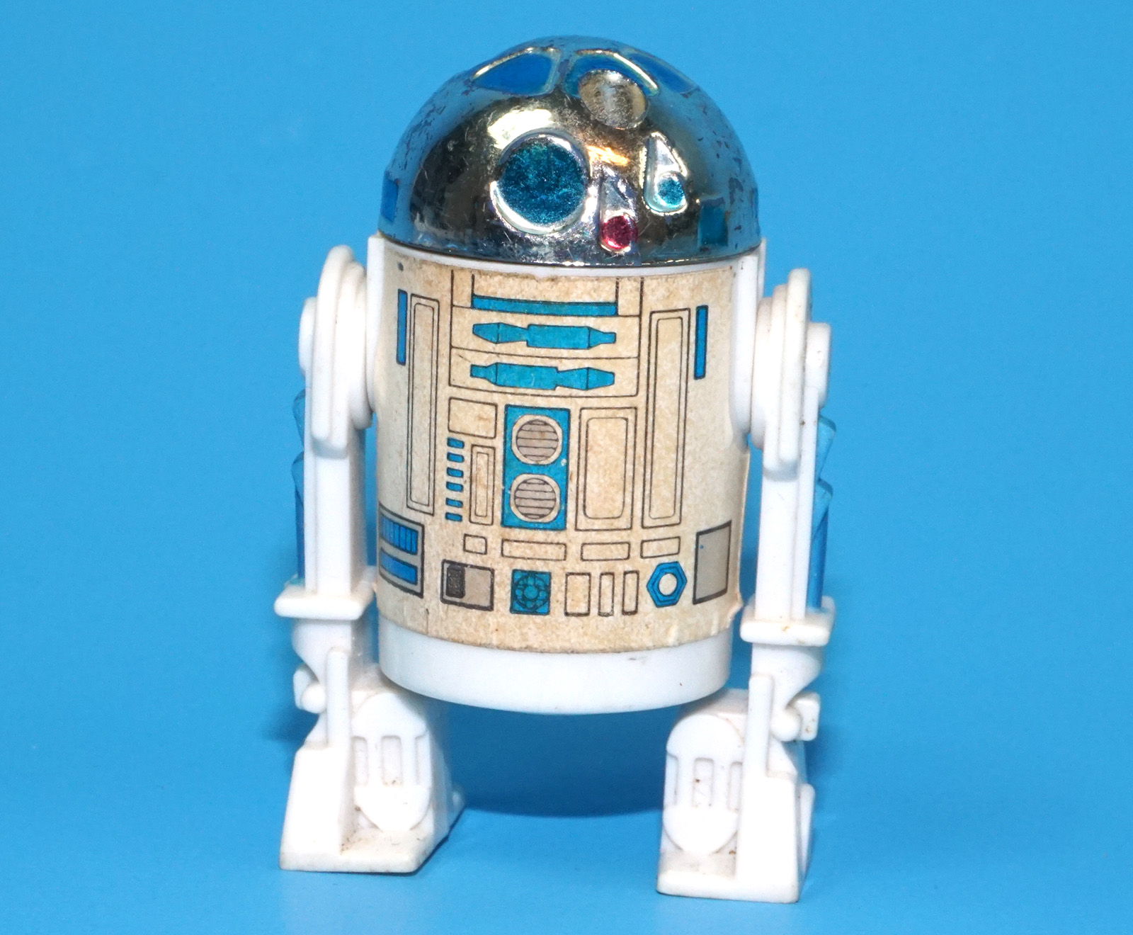 STAR WARS POTF R2-D2 POP-UP LIGHTSABER NEAR COMPLETE & ORIGINAL C8 1985 KENNER LAST 17 - Image 2