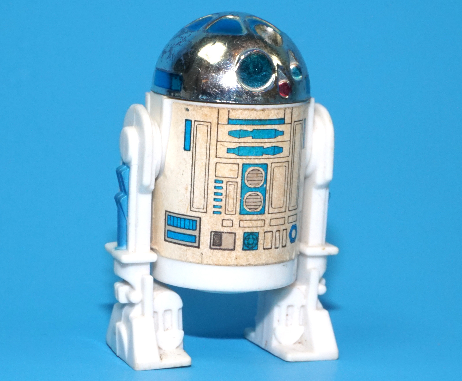 STAR WARS POTF R2-D2 POP-UP LIGHTSABER NEAR COMPLETE & ORIGINAL C8 1985 KENNER LAST 17 - Image 3