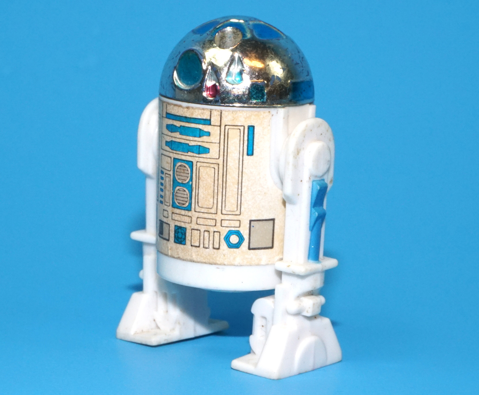 STAR WARS POTF R2-D2 POP-UP LIGHTSABER NEAR COMPLETE & ORIGINAL C8 1985 KENNER LAST 17 - Image 4