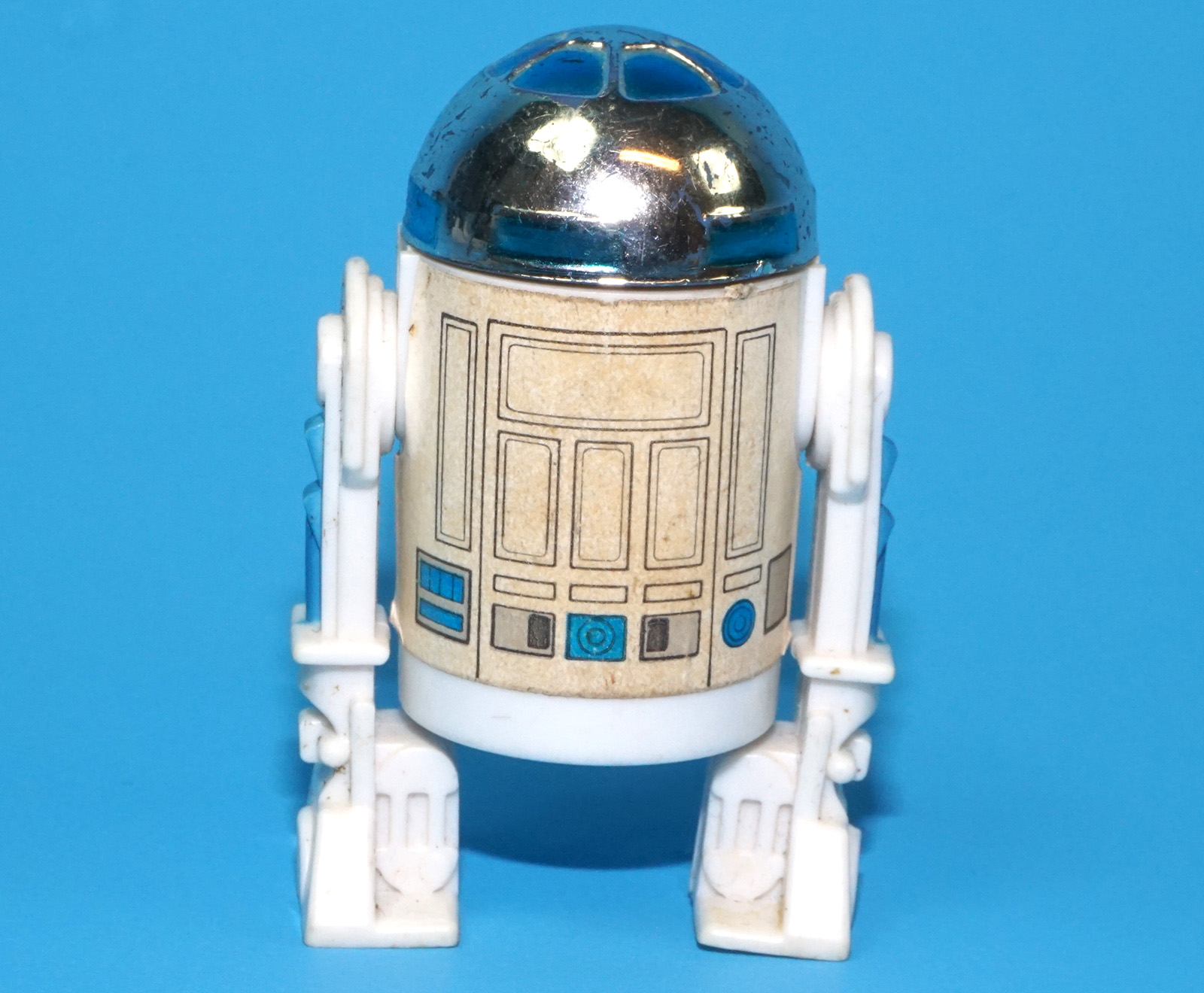 STAR WARS POTF R2-D2 POP-UP LIGHTSABER NEAR COMPLETE & ORIGINAL C8 1985 KENNER LAST 17 - Image 5