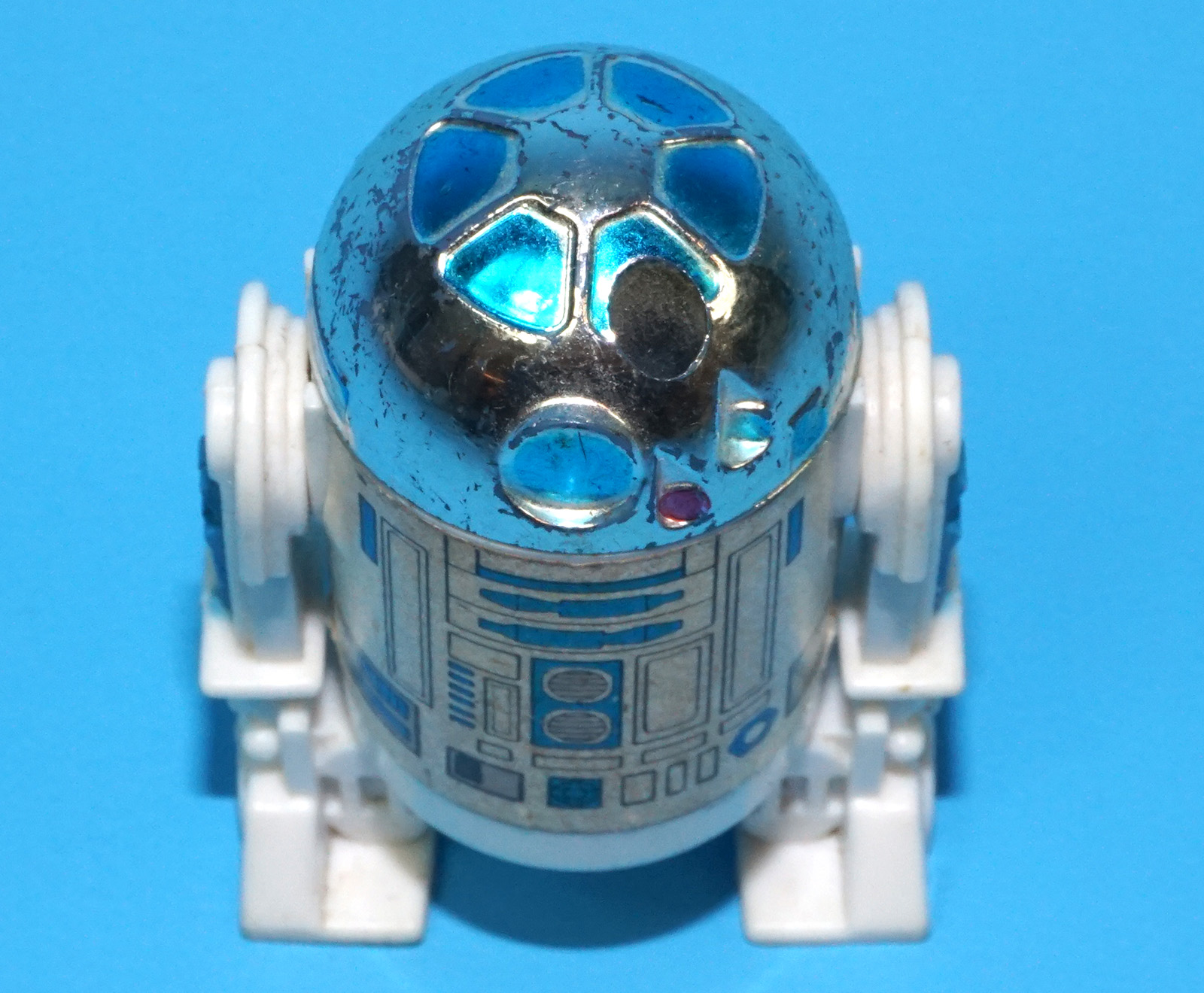 STAR WARS POTF R2-D2 POP-UP LIGHTSABER NEAR COMPLETE & ORIGINAL C8 1985 KENNER LAST 17 - Image 6