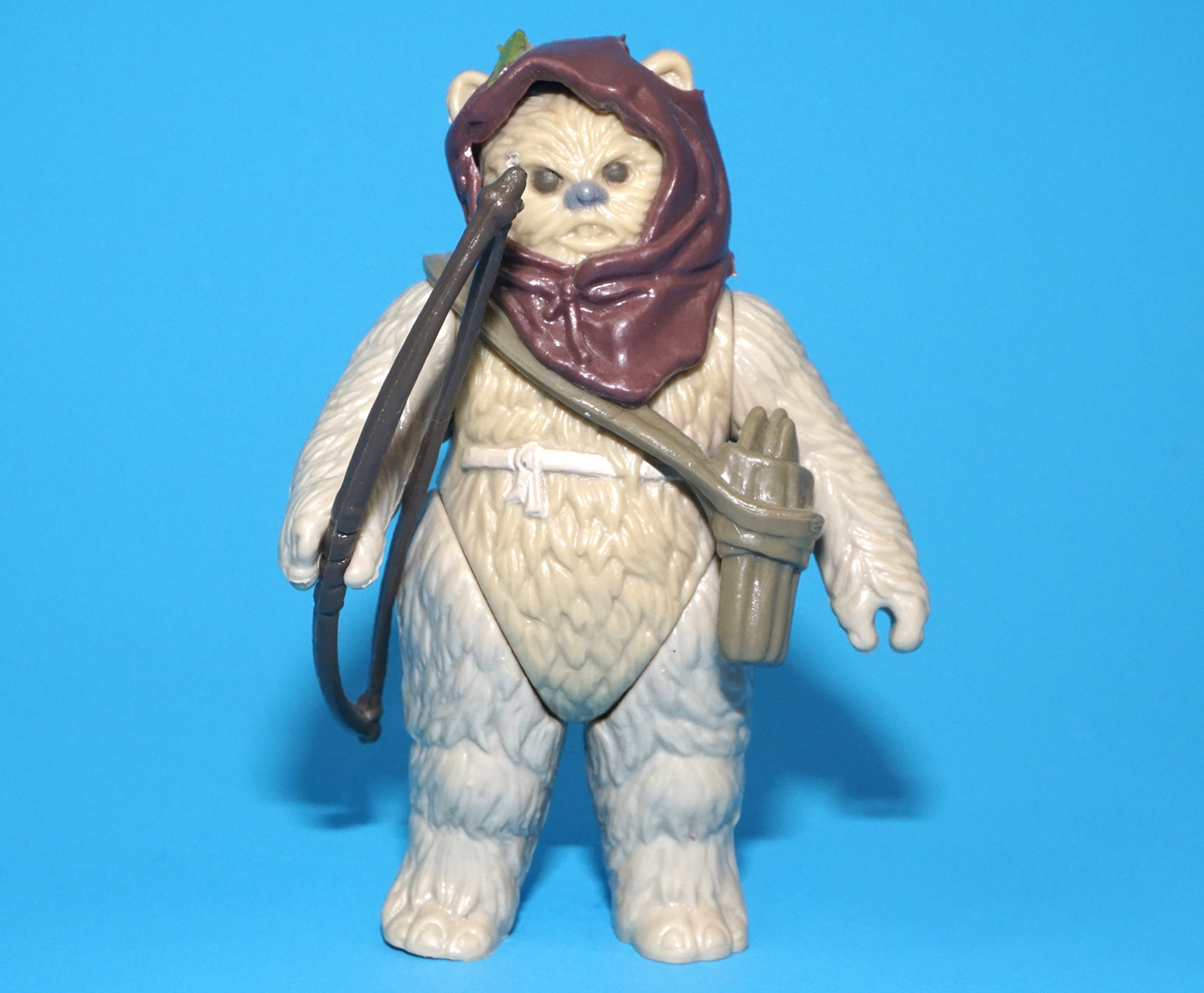 STAR WARS POTF WAROK 100% COMPLETE & ORIGINAL C8+ 1985 KENNER LAST 17