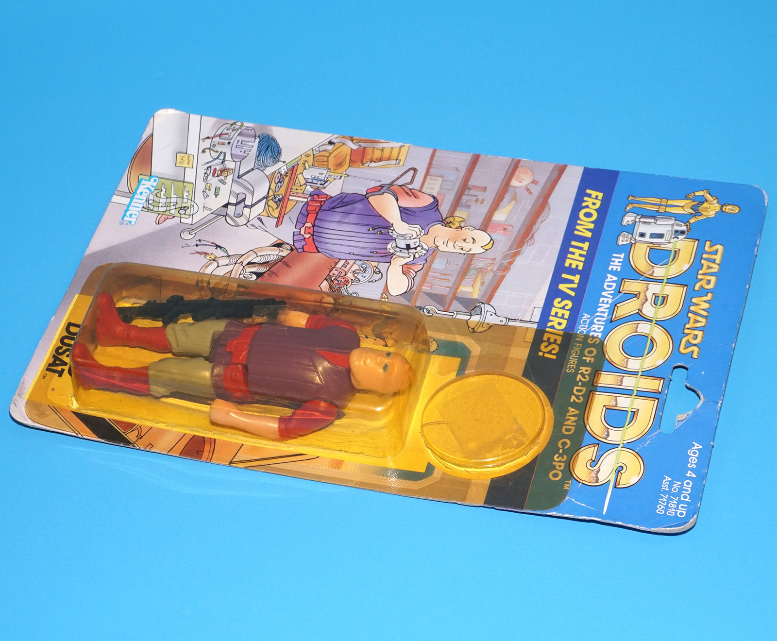 STAR WARS DROIDS JORD DUSAT MOC US CARD 1985 KENNER POTF READ - Image 5