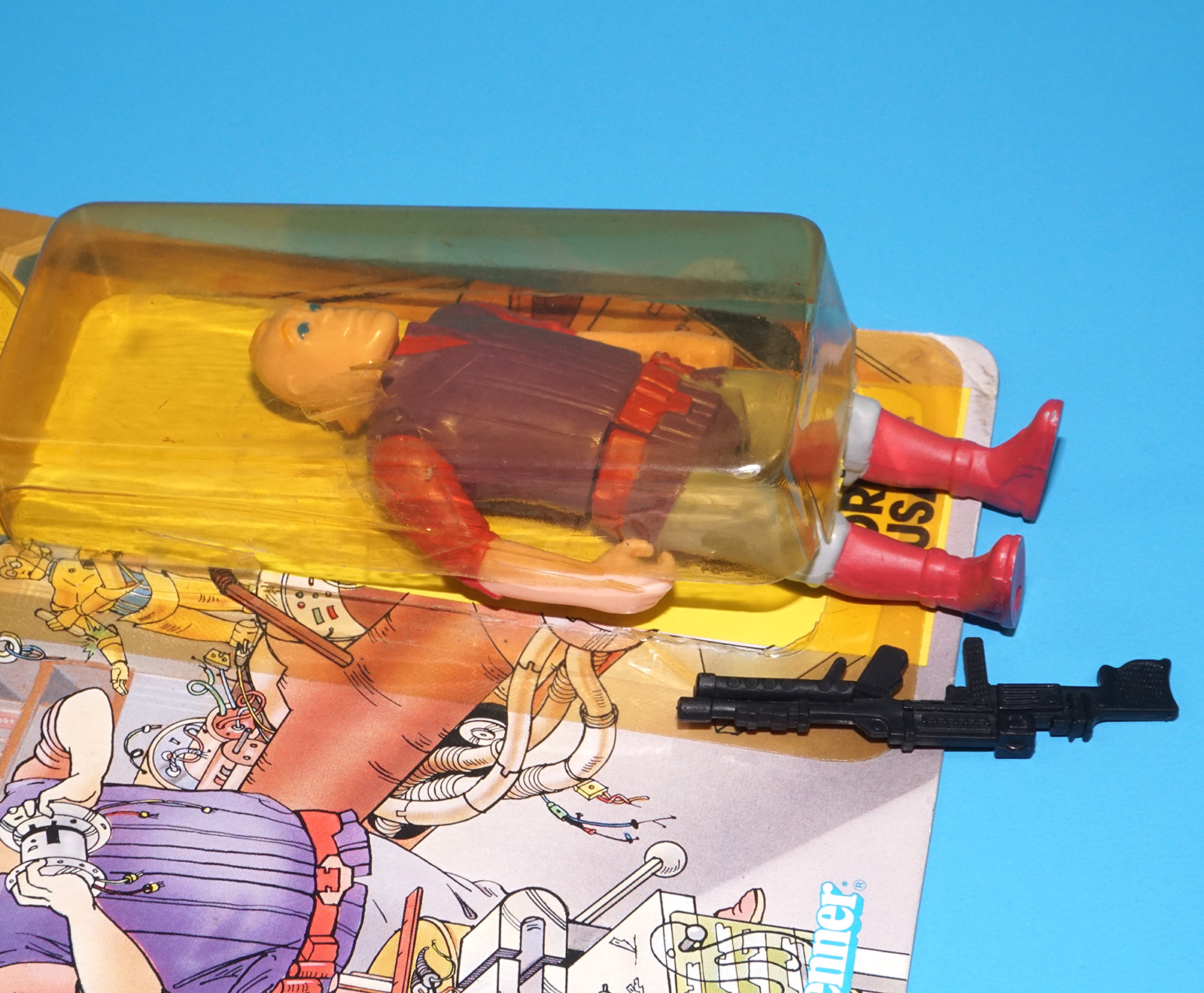 STAR WARS DROIDS JORD DUSAT MOC US CARD 1985 KENNER POTF READ - Image 8