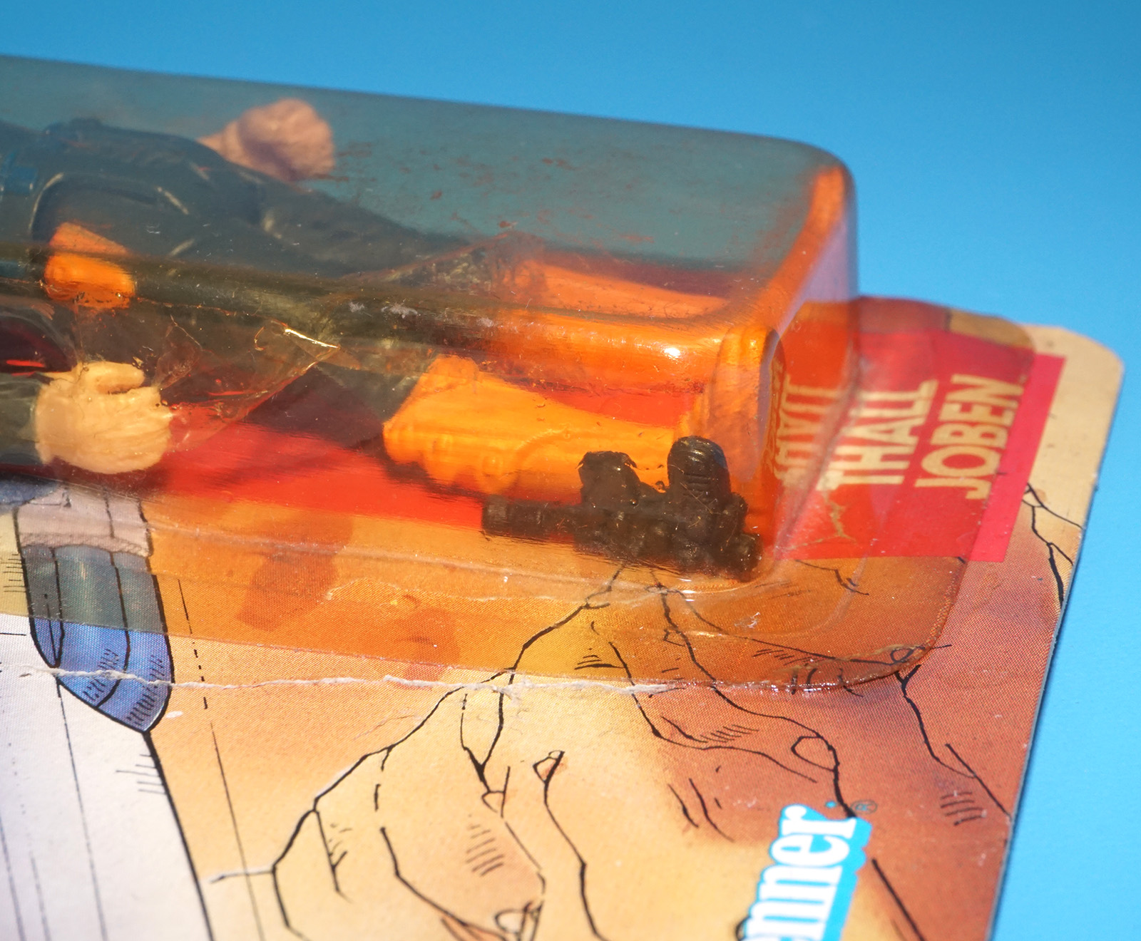 STAR WARS DROIDS THALL JOBEN MOC US CARD RESEAL 1985 KENNER POTF READ - Image 5