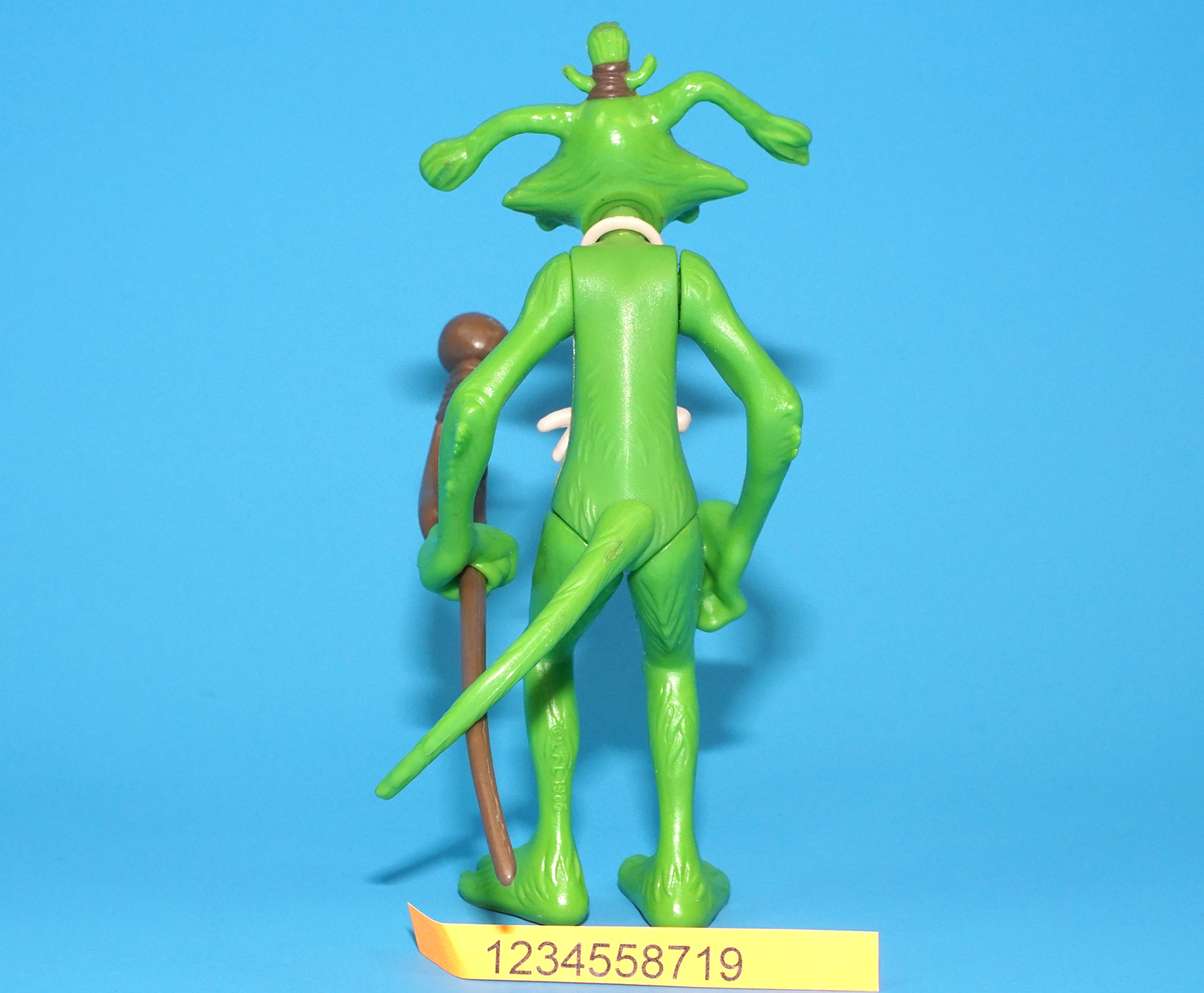 STAR WARS EWOKS DULOK SHAMAN 100% COMPLETE & ORIGINAL C9 1985 KENNER POTF - Image 5