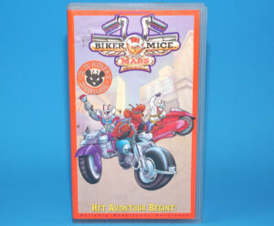 VHS BIKER MICE FROM MARS HET AVONTUUR BEGINT (ROCK ‘N RIDE) PAL DUTCH 1994 COSMOS HOME ENTERTAINMENT