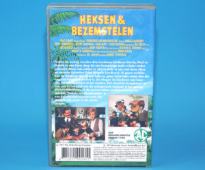 VHS DISNEY CLASSICS BEDKNOBS AND BROOMSTICKS 1971 HEKSEN EN BEZEMSTELEN PAL DUTCH 1991 BENEVISTA HOME ENTERTAINMENT