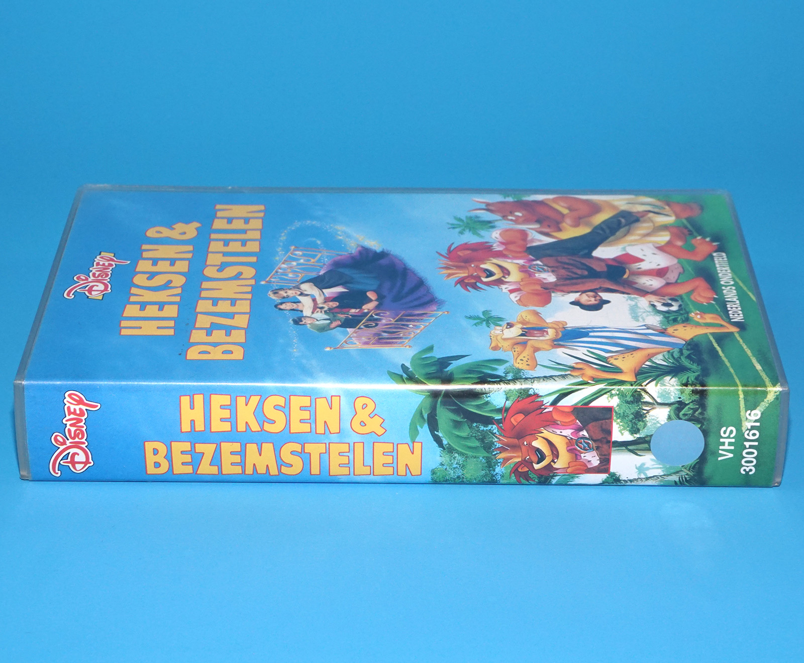 VHS DISNEY CLASSICS BEDKNOBS AND BROOMSTICKS 1971 HEKSEN EN BEZEMSTELEN PAL DUTCH 1991 BENEVISTA HOME ENTERTAINMENT - Image 4
