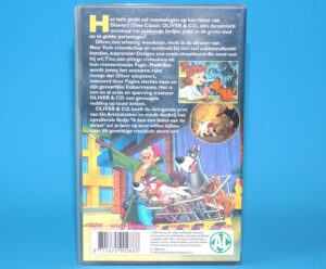 VHS DISNEY CLASSICS OLIVER & COMPANY 1987 OLIVER & CO PAL DUTCH 1997 BENEVISTA HOME ENTERTAINMENT