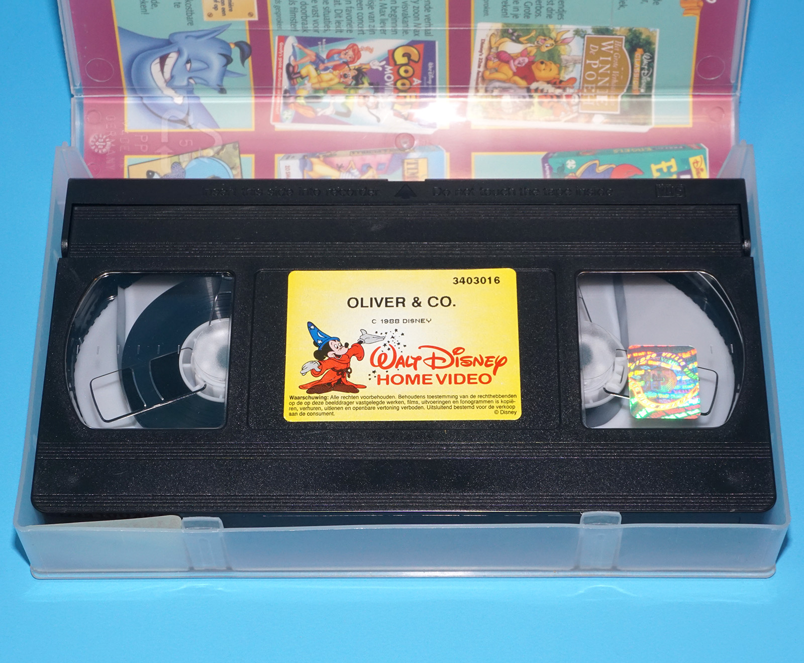 VHS DISNEY CLASSICS OLIVER & COMPANY 1987 OLIVER & CO PAL DUTCH 1997 BENEVISTA HOME ENTERTAINMENT - Image 4