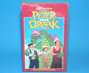 VHS DISNEY CLASSICS PETE’S DRAGON 1977 PETER EN DE DRAAK PAL DUTCH 1994 BENEVISTA HOME ENTERTAINMENT