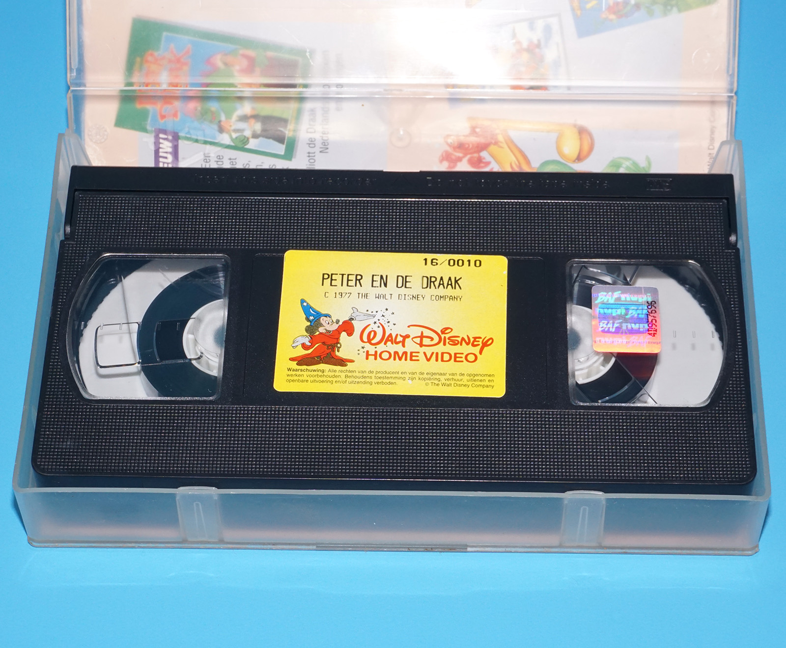 VHS DISNEY CLASSICS PETE'S DRAGON 1977 PETER EN DE DRAAK PAL DUTCH 1994 BENEVISTA HOME ENTERTAINMENT - Image 4