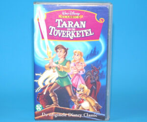 VHS DISNEY CLASSICS THE BLACK CAULDRON 1985 TARAN EN DE TOVERKETEL PAL DUTCH 1999 BENEVISTA HOME ENTERTAINMENT