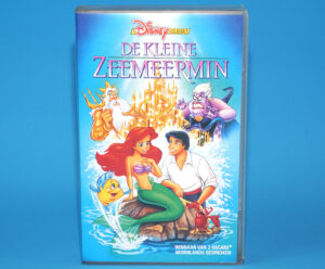 VHS DISNEY CLASSICS THE LITTLE MERMAID 1989 DE KLEINE ZEEMEERMIN PAL DUTCH 1991 BENEVISTA HOME ENTERTAINMENT