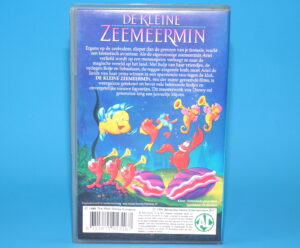 VHS DISNEY CLASSICS THE LITTLE MERMAID 1989 DE KLEINE ZEEMEERMIN PAL DUTCH 1991 BENEVISTA HOME ENTERTAINMENT