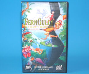 VHS FERNGULLY THE LAST RAINFOREST 1992 HET LAATSTE REGENWOUD PAL DUTCH SUBS 1993 FOX VIDEO