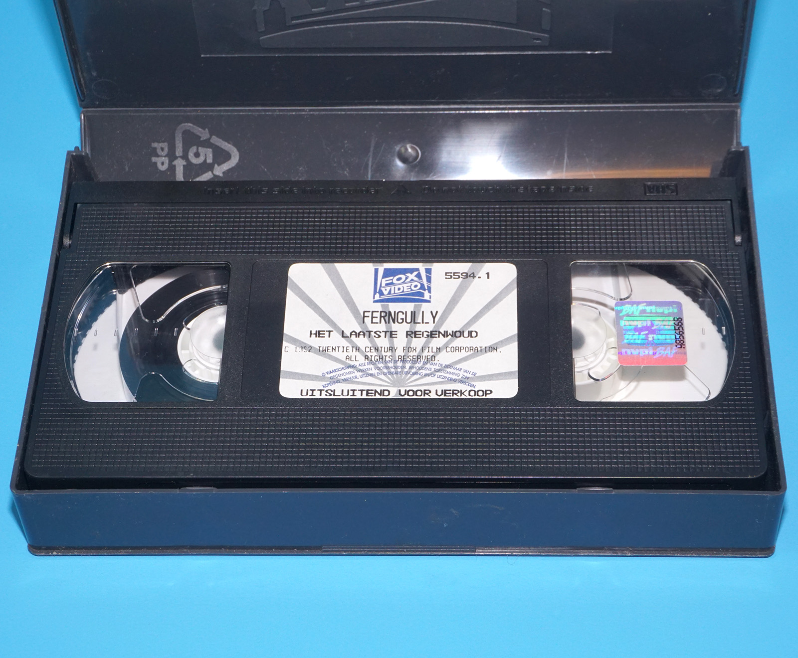 VHS FERNGULLY THE LAST RAINFOREST 1992 HET LAATSTE REGENWOUD PAL DUTCH SUBS 1993 FOX VIDEO - Image 5