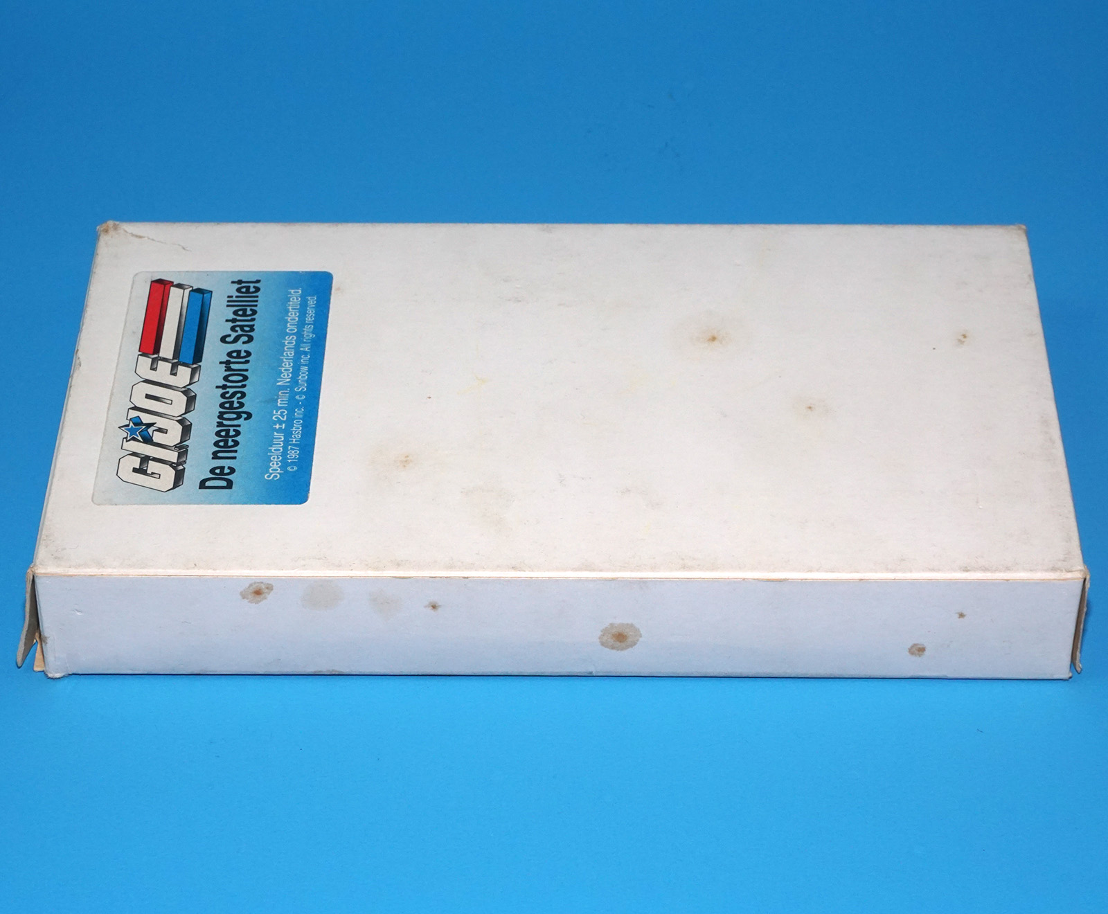 VHS GI JOE FLIGHT POD MAIL-IN PROMO VIDEO TAPE 'DE NEERGESTORE SATELLIET' PAL DUTCH SUBS 1988 HASBRO HTF - Image 3
