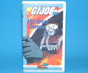 VHS GI JOE VIDEO TAPE CASSETTE ‘HET GROTE GEVAAR’ PAL DUTCH 1991 GOODVIEW HOLLAND