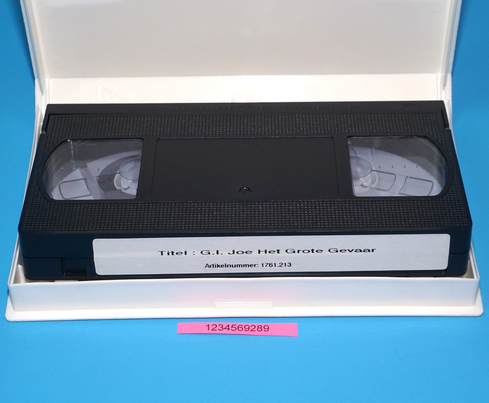 VHS GI JOE VIDEO TAPE CASSETTE 'HET GROTE GEVAAR' PAL DUTCH 1991 GOODVIEW HOLLAND - Image 4