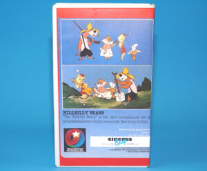 VHS HANNA-BARBERA HILLBILLY BEARS 1965 PAL DUTCH 1985 CINEMA SHOP