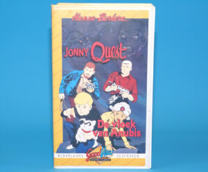 VHS HANNA-BARBERA JONNY QUEST DE VLOEK VAN ANUBIS 1964 PAL DUTCH 1992 GOODVIEW HOME VIDEO