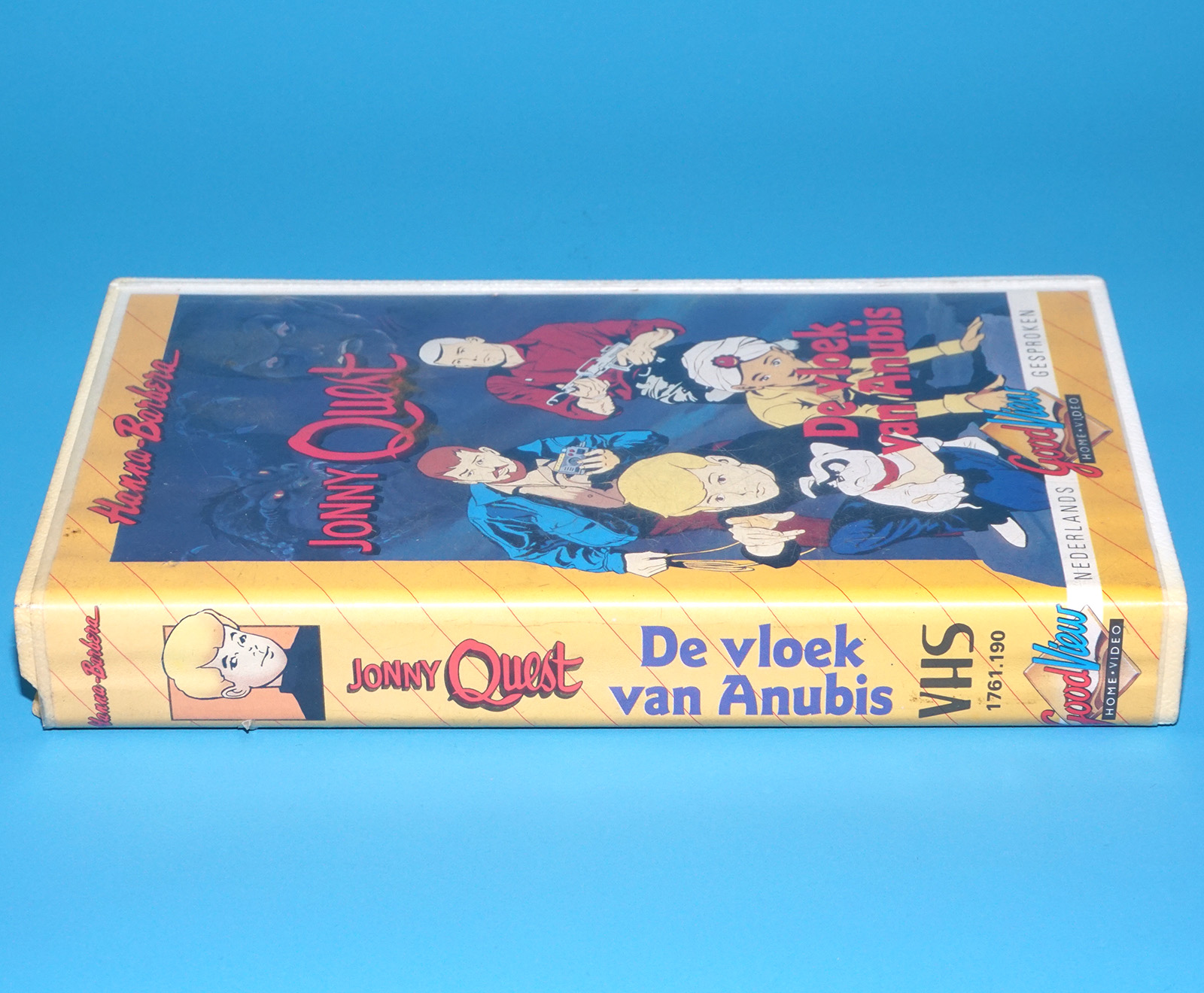 VHS HANNA-BARBERA JONNY QUEST DE VLOEK VAN ANUBIS 1964 PAL DUTCH 1992 GOODVIEW HOME VIDEO - Image 3