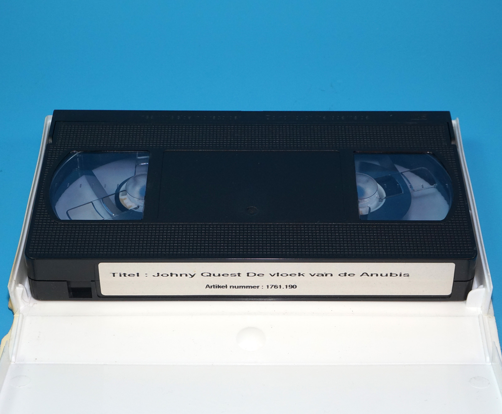 VHS HANNA-BARBERA JONNY QUEST DE VLOEK VAN ANUBIS 1964 PAL DUTCH 1992 GOODVIEW HOME VIDEO - Image 4