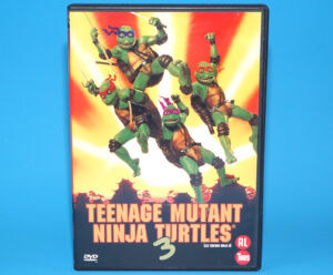 DVD TMNT TEENAGE MUTANT NINJA TURTLES 3 1992 PAL REGION 2 2002 20TH CENTURY FOX