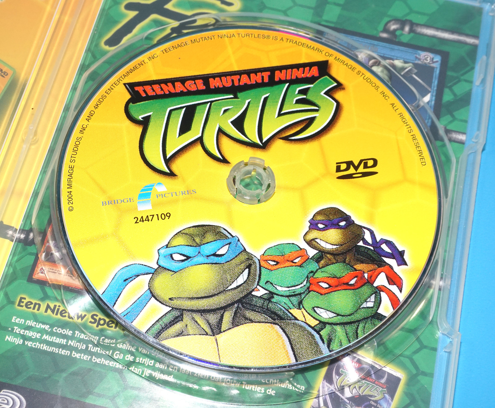 DVD TMNT TEENAGE MUTANT NINJA TURTLES MEET THE TURTLES PAL REGION 2 DUTCH 2004 BRIDGE ENTERTAINMENT GROUP - Image 5