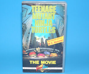 VHS TMNT TEENAGE MUTANT NINJA TURTLES THE MOVIE 1990 PAL DUTCH SUBS 1992 GOODVIEW HOME VIDEO