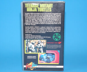 VHS TMNT TEENAGE MUTANT NINJA TURTLES THE MOVIE 1990 PAL DUTCH SUBS 1992 GOODVIEW HOME VIDEO
