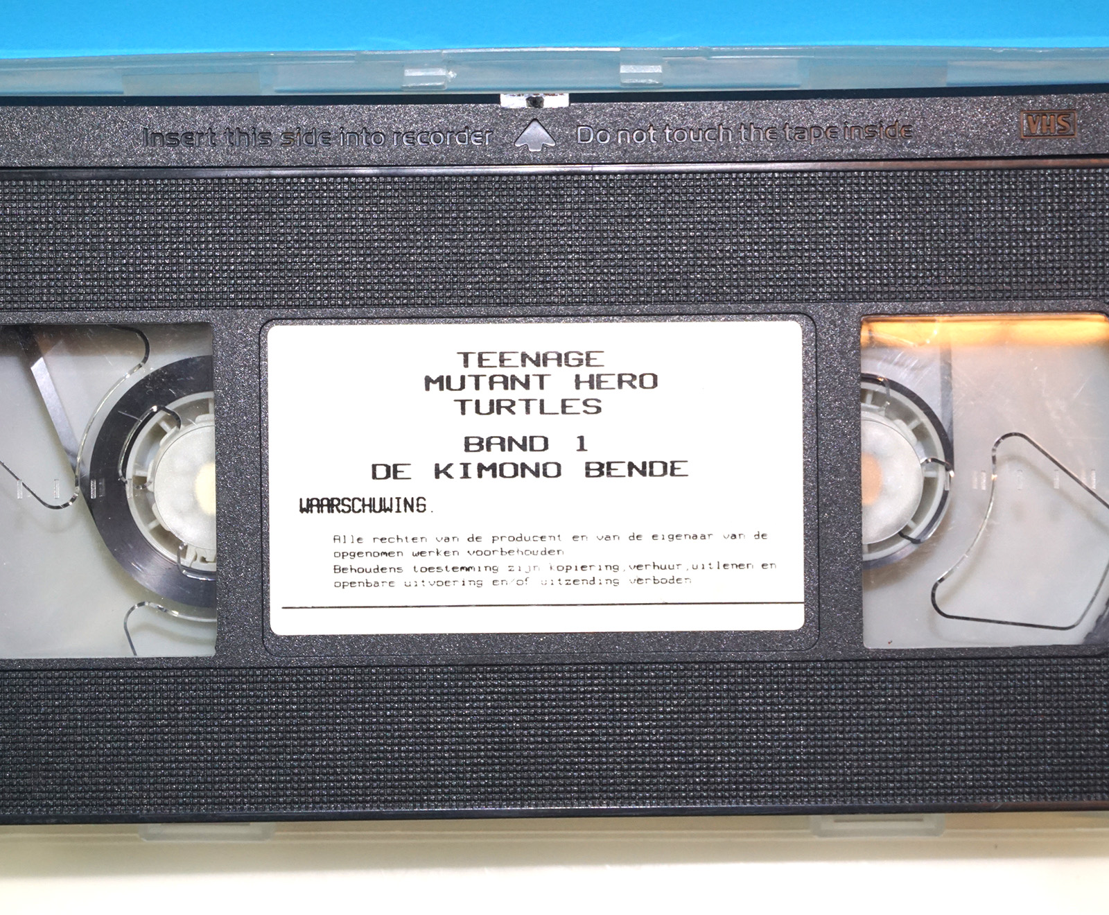 VHS TMNT TEENAGE MUTANT HERO TURTLES ACTION DOUBLEPACK PAL DUTCH 1988 GOODVIEW HOME VIDEO - Image 5