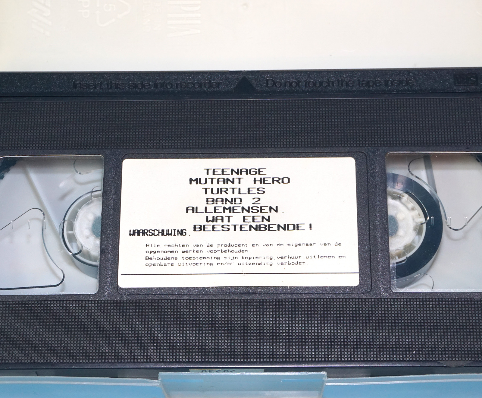 VHS TMNT TEENAGE MUTANT HERO TURTLES ACTION DOUBLEPACK PAL DUTCH 1988 GOODVIEW HOME VIDEO - Image 6