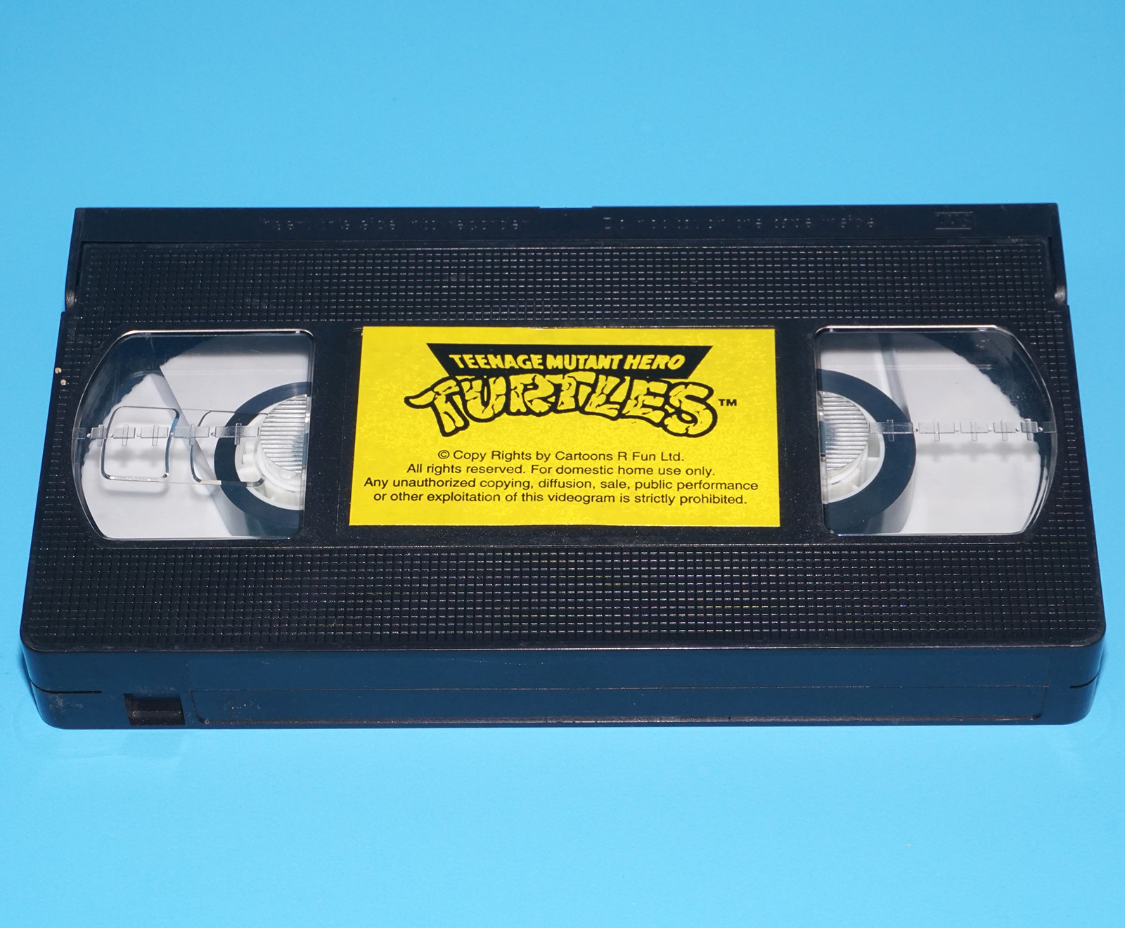 VHS TMNT TEENAGE MUTANT NINJA TURTLES DE HELD VAN NEW YORK PAL DUTCH 1990 CARTOONS R FUN HOLLAND - Image 4