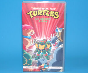 VHS TMNT TEENAGE MUTANT HERO TURTLES DE LIJDENDE LEIDER PAL DUTCH 1988 GOODVIEW HOME VIDEO