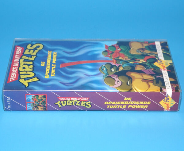 VHS TMNT TEENAGE MUTANT HERO TURTLES DE OPZIENBARENDE TURTLE POWER