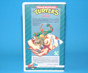VHS TMNT TEENAGE MUTANT HERO TURTLES DE TURTLE TERMINATOR PAL DUTCH 1988 GOODVIEW HOME VIDEO