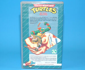 VHS TMNT TEENAGE MUTANT HERO TURTLES DE TURTLE TERMINATOR PAL DUTCH 1988 GOODVIEW HOME VIDEO